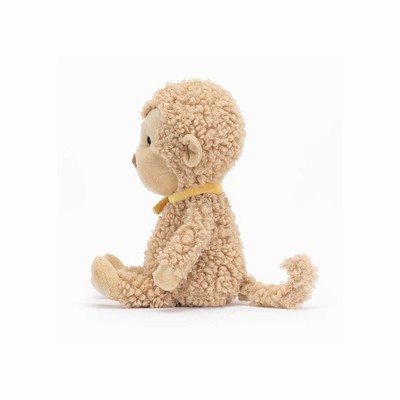 Jellycat Fuzzkin Monkey New Zealand | CTGXR8276